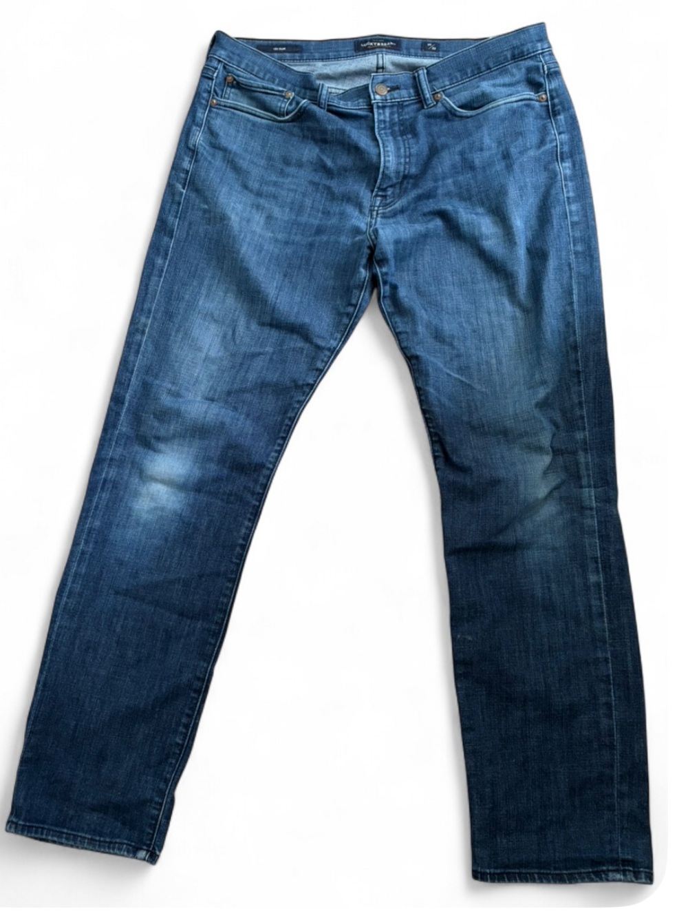 Lucky Brand Men’s Slim Jeans - Dark Blue Wash 36x32